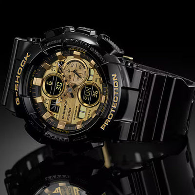 Casio G-Shock Gold Dial Men 51.2mm G1021 GA-140GB-1A1