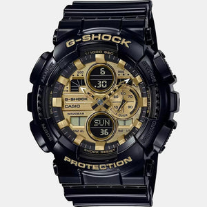 G-Shock Men Quartz Gold Dial Analog-Digital Resin Watch G1021