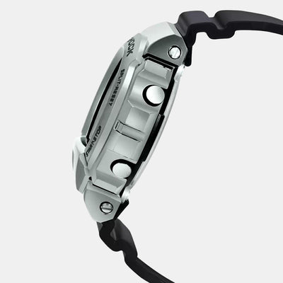 G-Shock Men Quartz Grey Dial Digital Resin Watch G1025