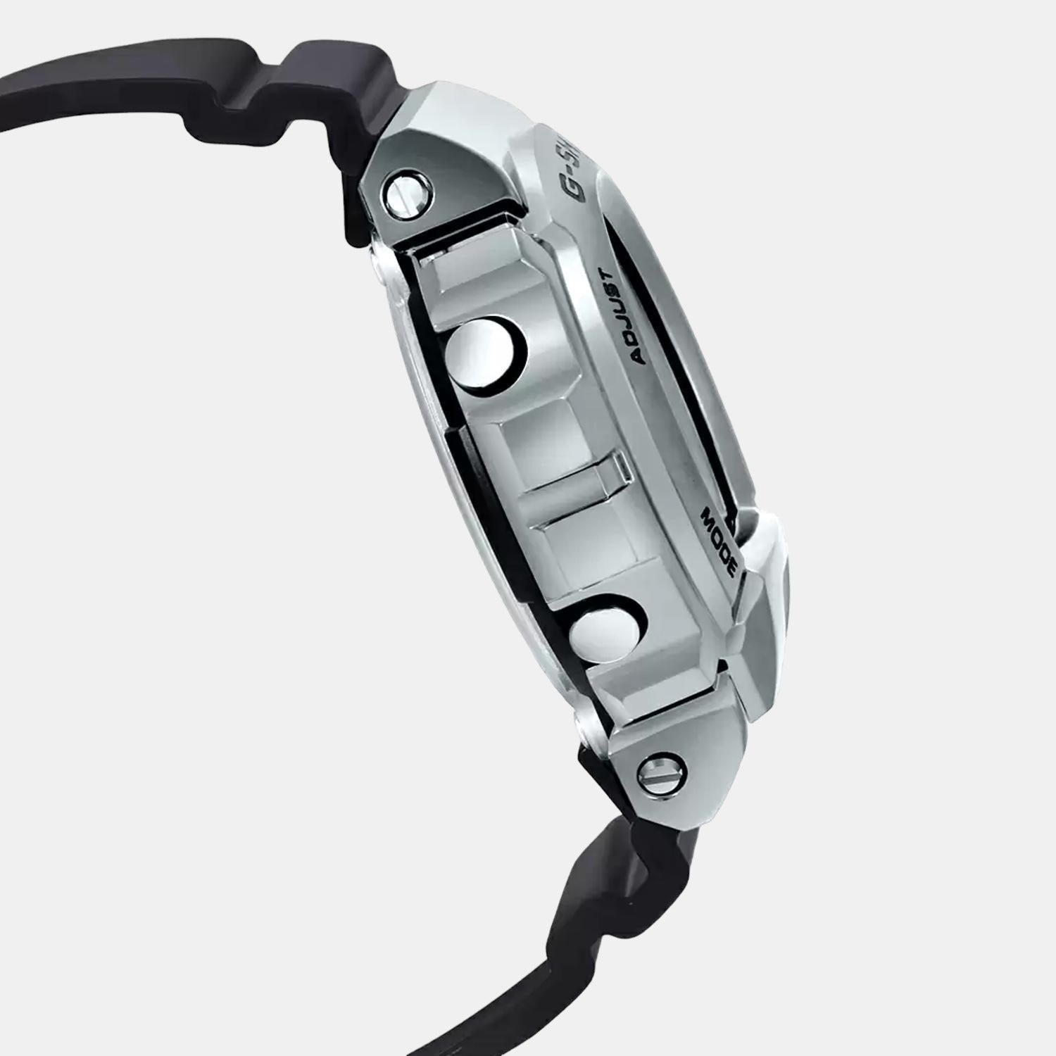 G-Shock Men Quartz Grey Dial Digital Resin Watch G1025