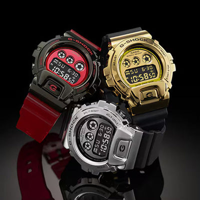 Casio G-Shock G-STEEL 6900 Series Red Dial Men 49.7mm G1026 GM-6900B-4