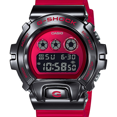 Casio G-Shock G-STEEL 6900 Series Red Dial Men 49.7mm G1026 GM-6900B-4