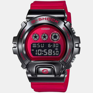 G-Shock Men Quartz Red Dial Digital Resin Watch G1026