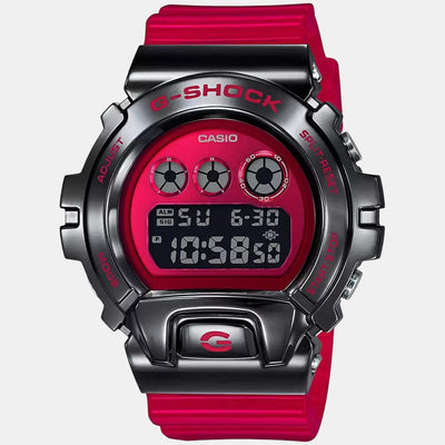 G-Shock Men Quartz Red Dial Digital Resin Watch G1026