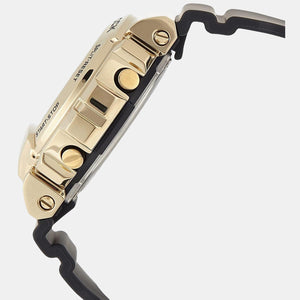 G-Shock Men Quartz Gold Dial Digital Resin Watch G1027