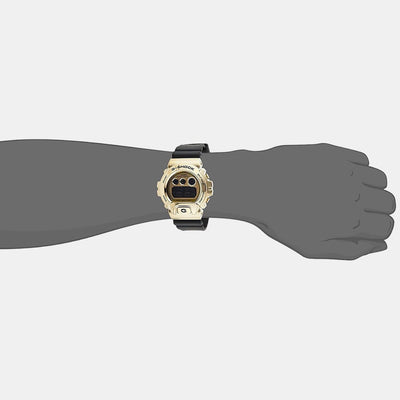 G-Shock Men Quartz Gold Dial Digital Resin Watch G1027