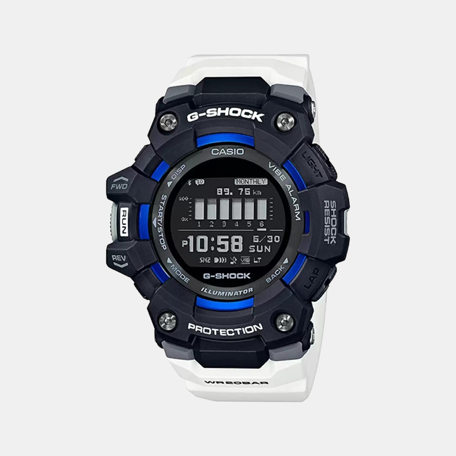 G-Shock Men Quartz Black Dial Digital Resin Watch G1039