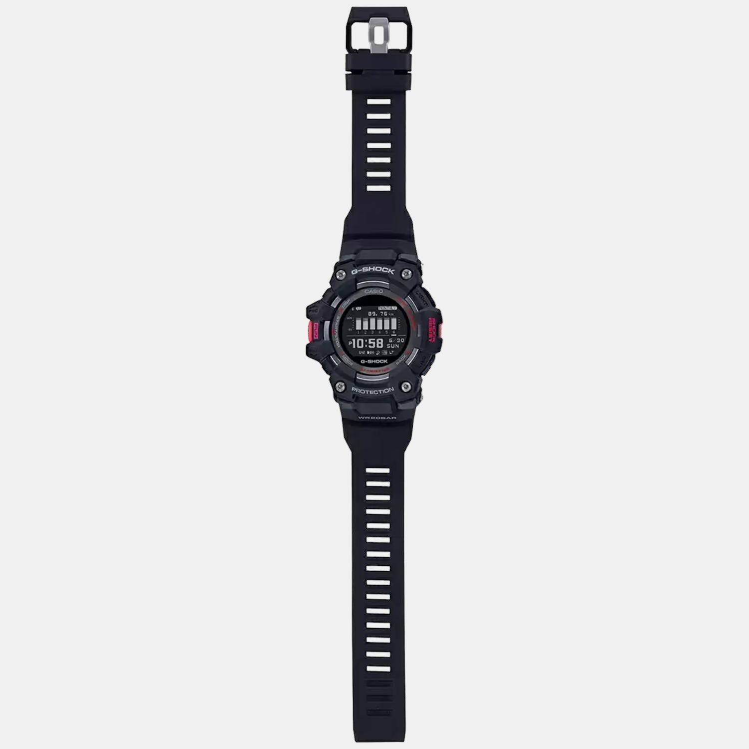 G-Shock Men Quartz Black Dial Digital Resin Watch G1040