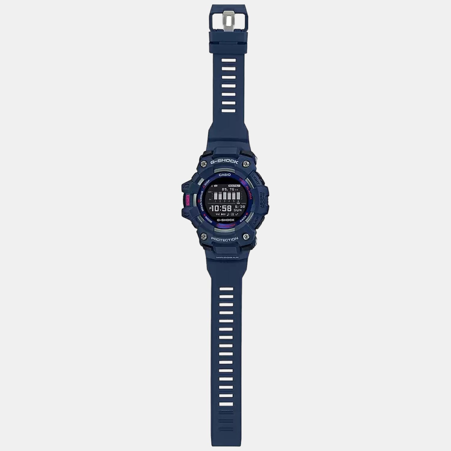 G-Shock Men Quartz Black Dial Digital Resin Watch G1041