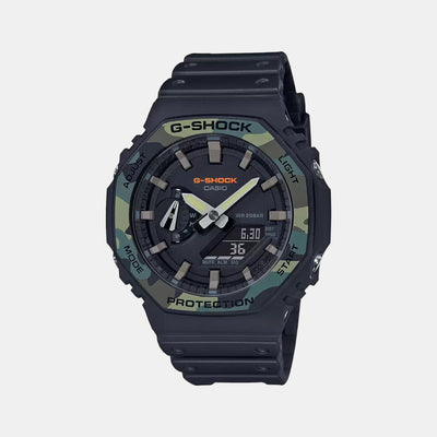 G-Shock Men Quartz Black Dial Analog-Digital Resin Watch G1047