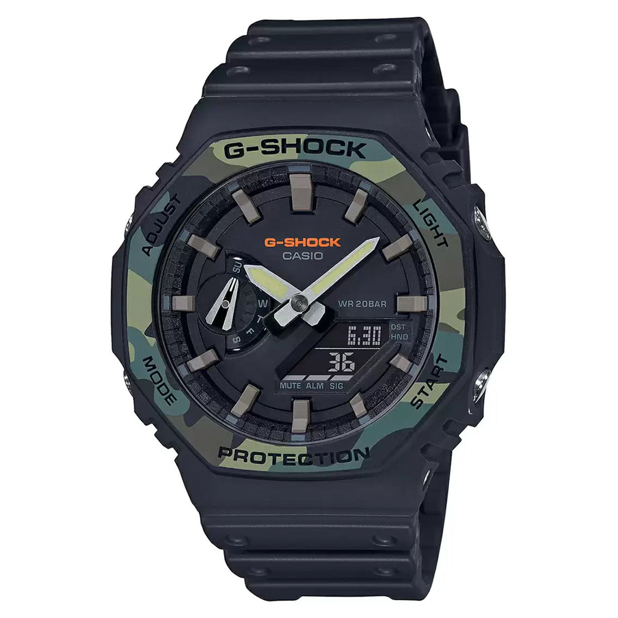 Casio G-Shock Black Dial Men 45.4mm