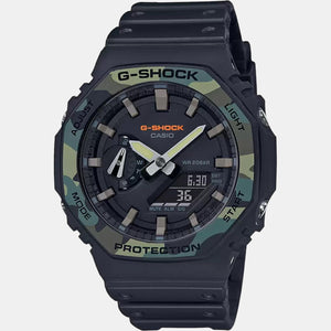 G-Shock Men Quartz Black Dial Analog-Digital Resin Watch G1047