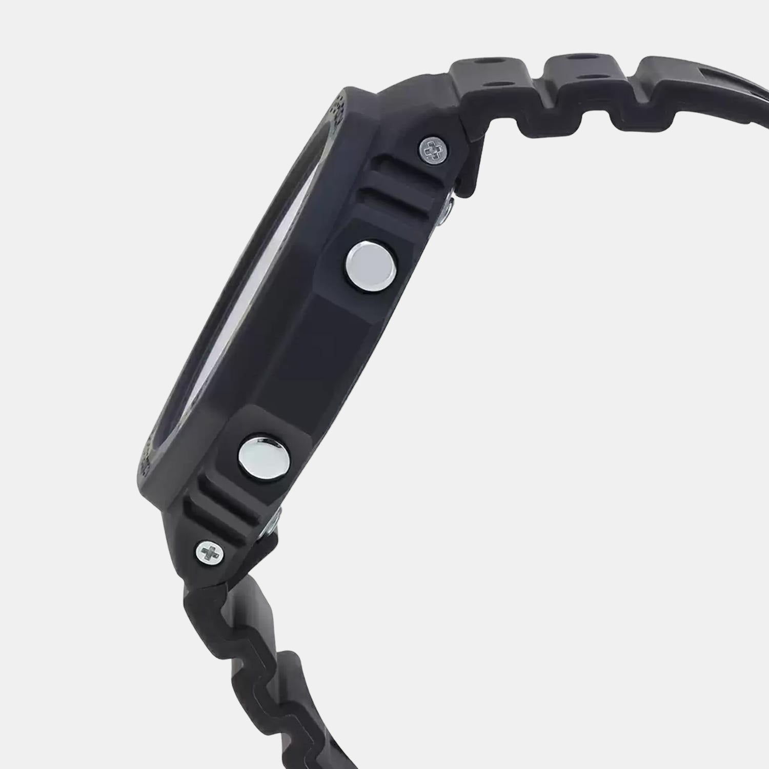 G-Shock Men Quartz Black Dial Analog-Digital Resin Watch G1047