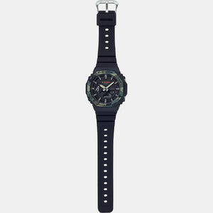 G-Shock Men Quartz Black Dial Analog-Digital Resin Watch G1047