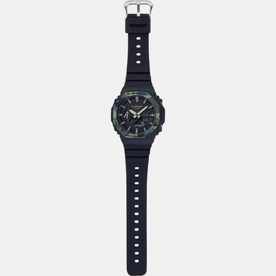 G-Shock Men Quartz Black Dial Analog-Digital Resin Watch G1047