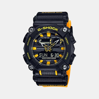 G-Shock Men Quartz Black Dial Analog-Digital Resin Watch G1048