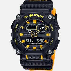 G-Shock Men Quartz Black Dial Analog-Digital Resin Watch G1048