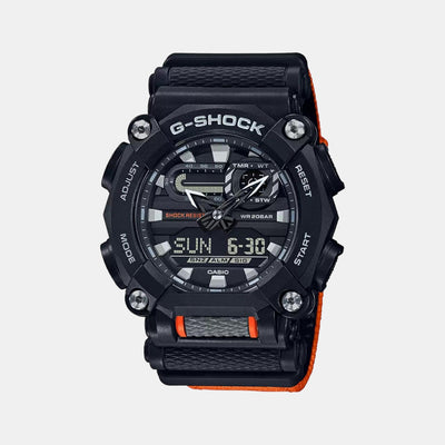 G-Shock Men Quartz Black Dial Analog-Digital Resin Watch G1049