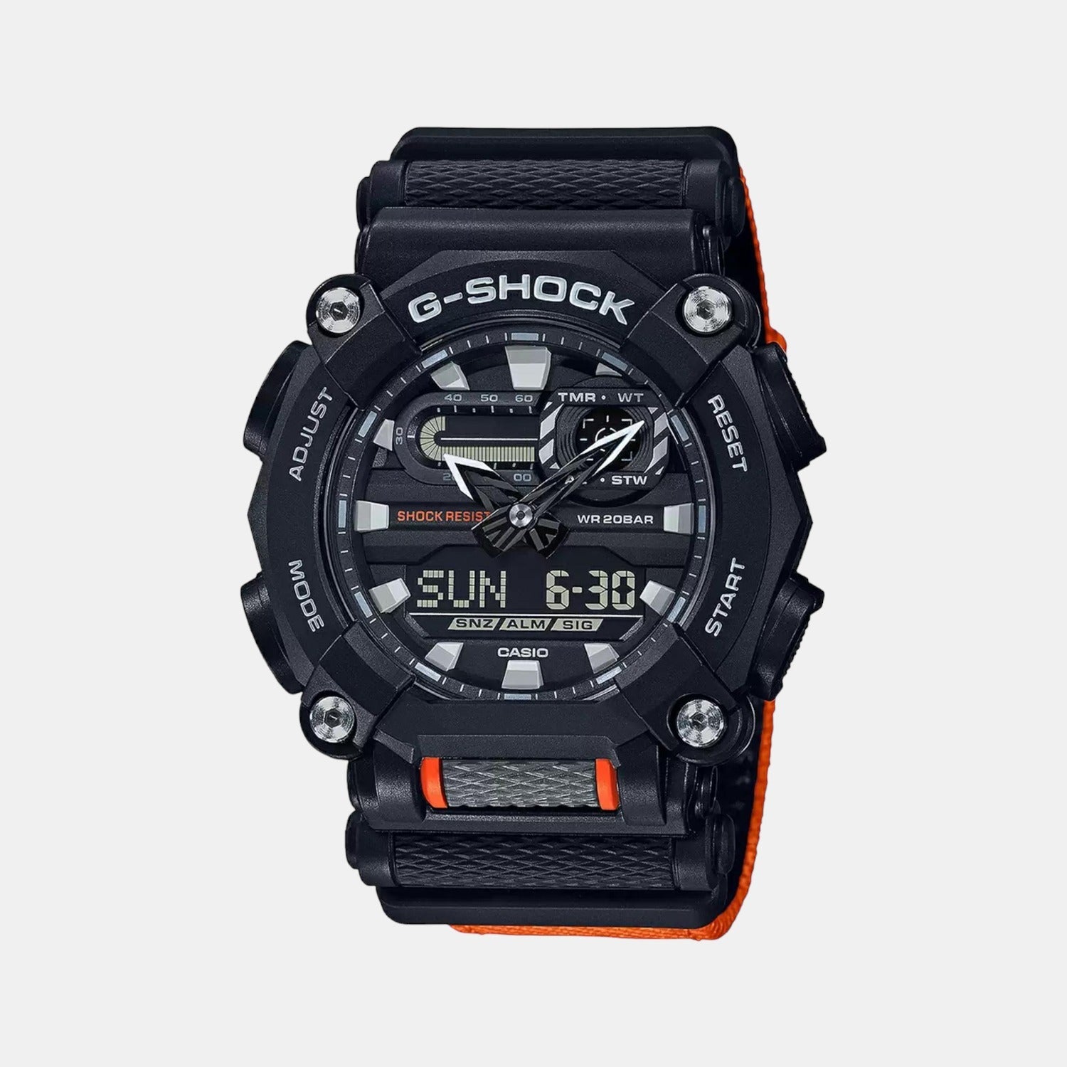 G-Shock Men Quartz Black Dial Analog-Digital Resin Watch G1049