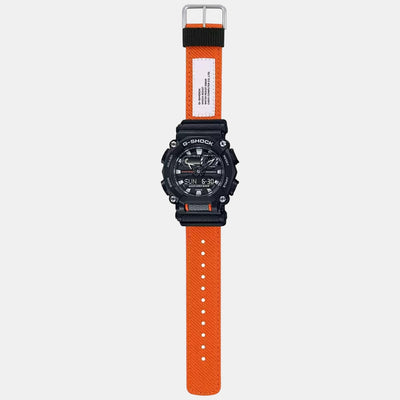G-Shock Men Quartz Black Dial Analog-Digital Resin Watch G1049