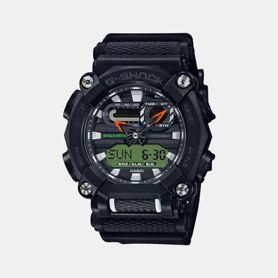 G-Shock Men Quartz Black Dial Analog-Digital Resin Watch G1050