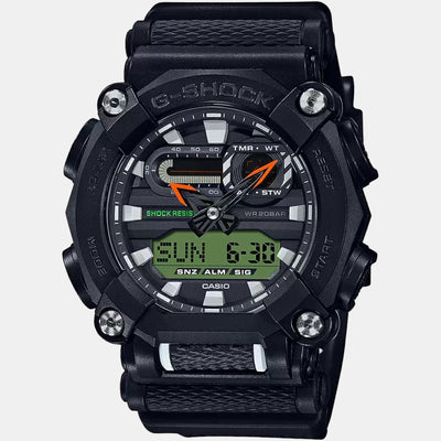 G-Shock Men Quartz Black Dial Analog-Digital Resin Watch G1050