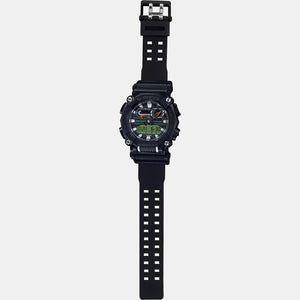 G-Shock Men Quartz Black Dial Analog-Digital Resin Watch G1050