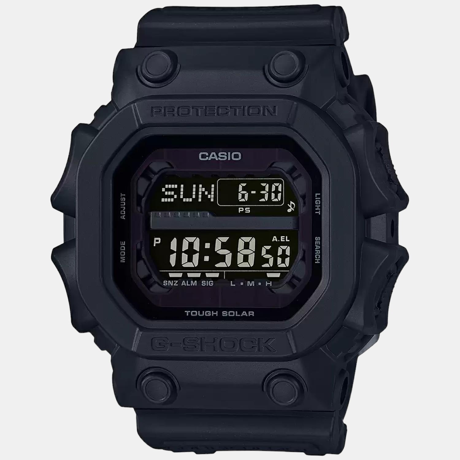 G-Shock Men Quartz Black Dial Digital Resin Watch G1056