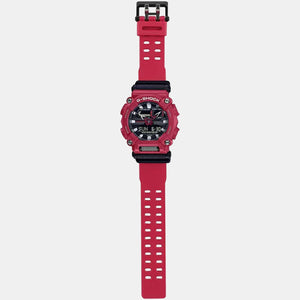 G-Shock Men Quartz Red Dial Analog-Digital Resin Watch G1059