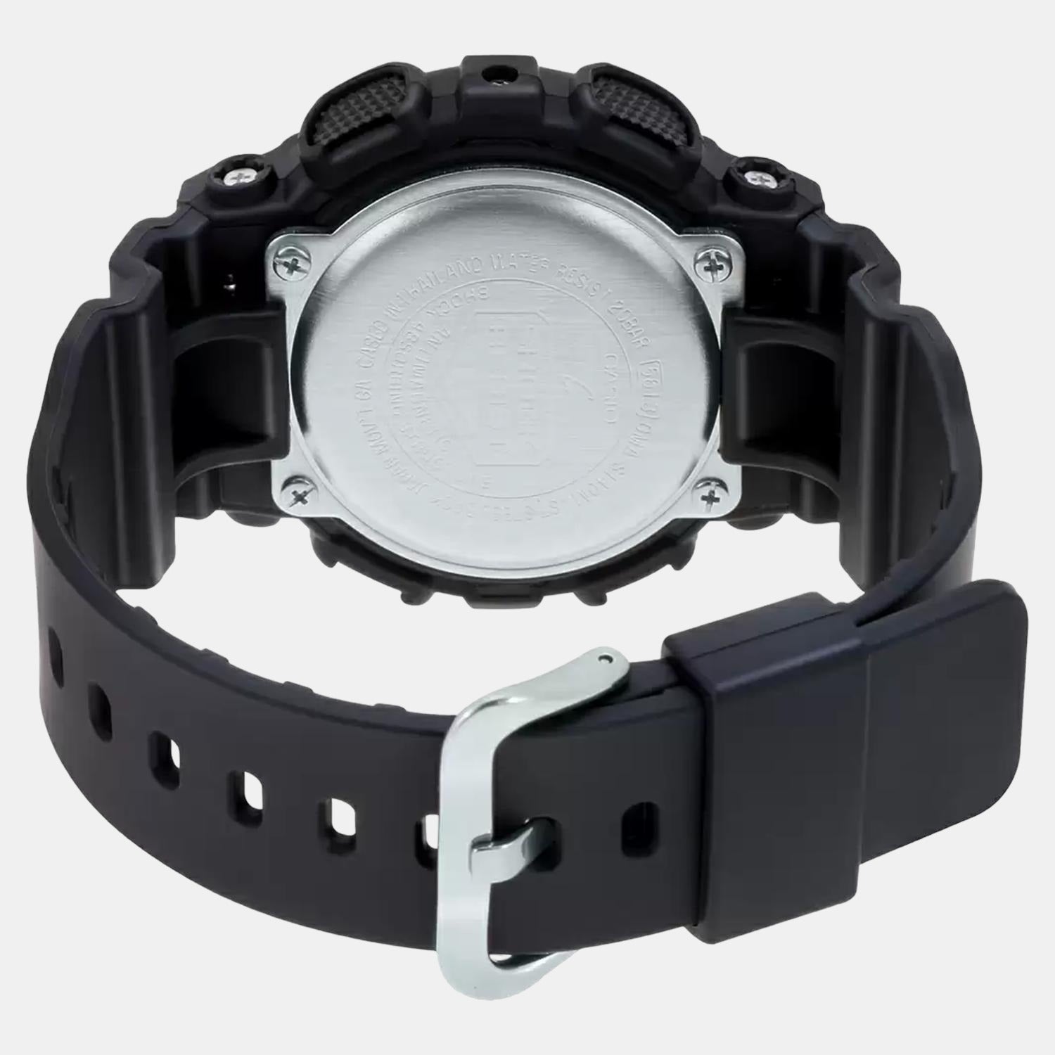 G-Shock Men Quartz Black Dial Analog-Digital Resin Watch G1060