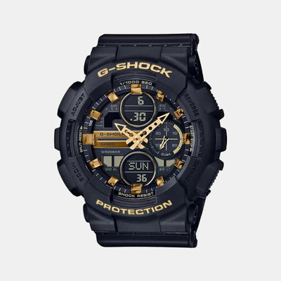 G-Shock Men Quartz Black Dial Analog-Digital Resin Watch G1060