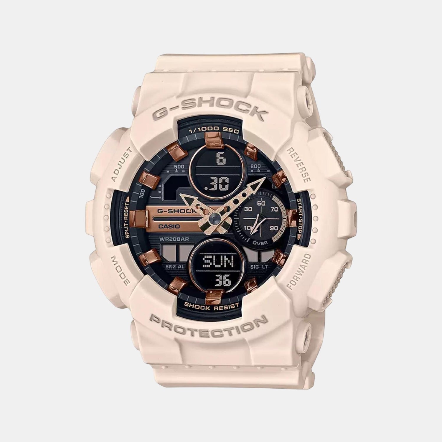 G-Shock Women Quartz Black Dial Analog-Digital Resin Watch G1061
