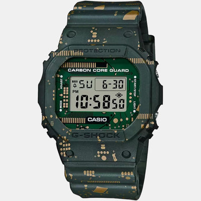 G-Shock Men Quartz Green Dial Digital Resin Watch G1064