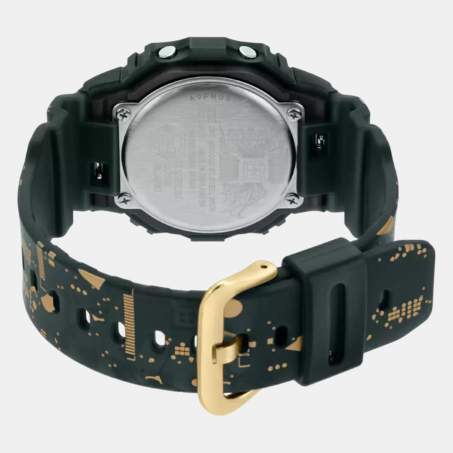G-Shock Men Quartz Green Dial Digital Resin Watch G1064