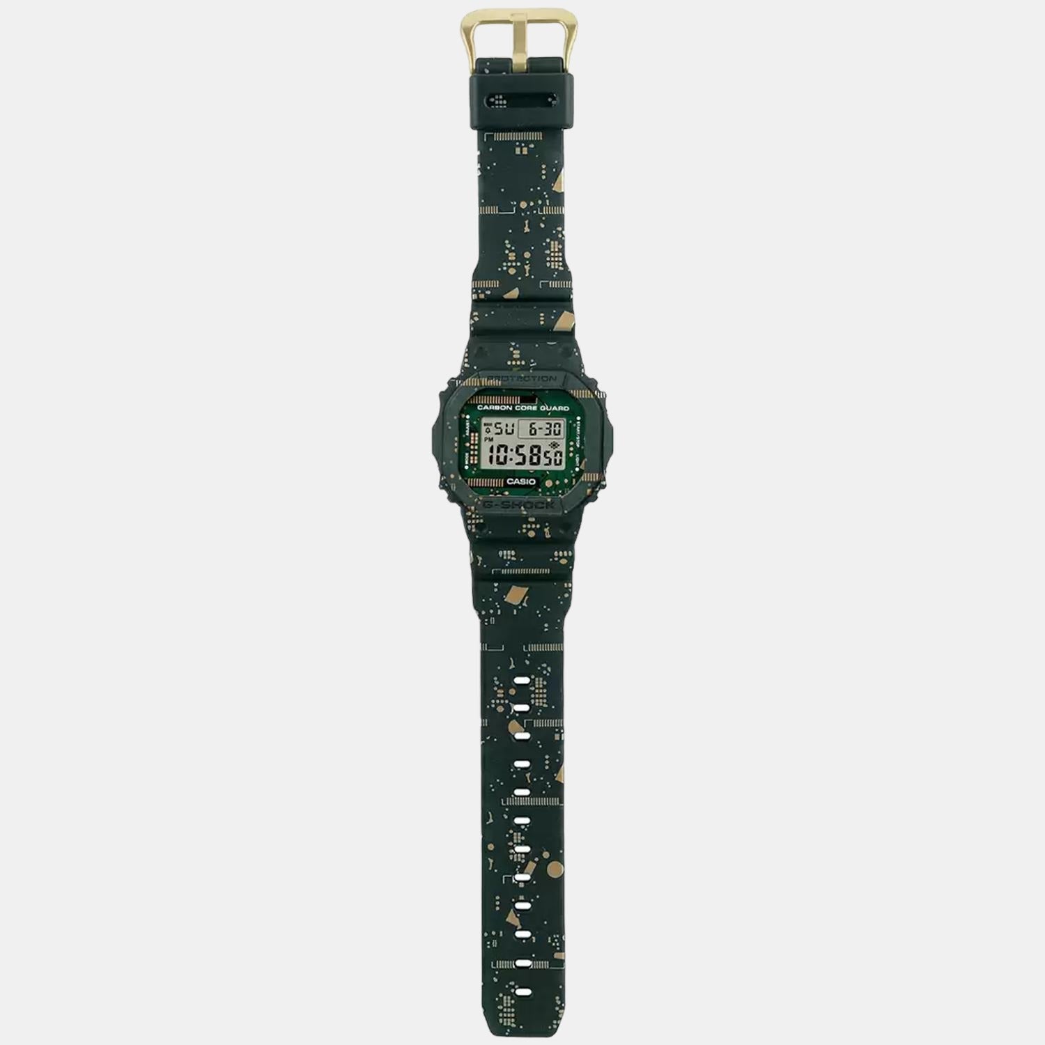 G-Shock Men Quartz Green Dial Digital Resin Watch G1064