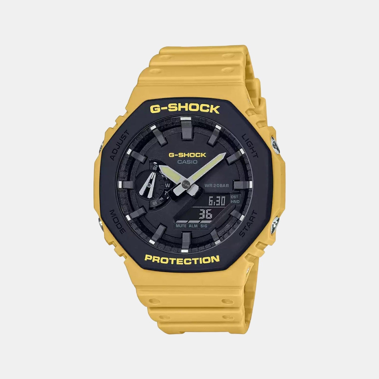 G-Shock Men Quartz Black Dial Digital Resin Watch G1066