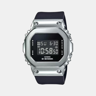 G-Shock Women Quartz Black Dial Digital Resin Watch G1068