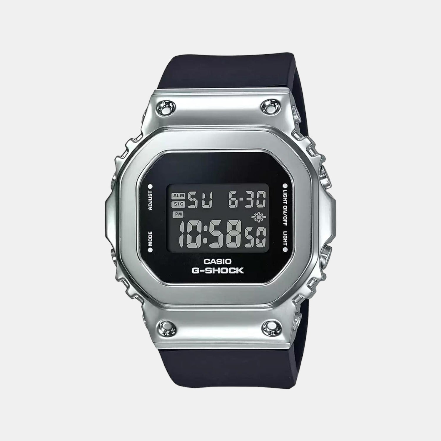 G-Shock Women Quartz Black Dial Digital Resin Watch G1068