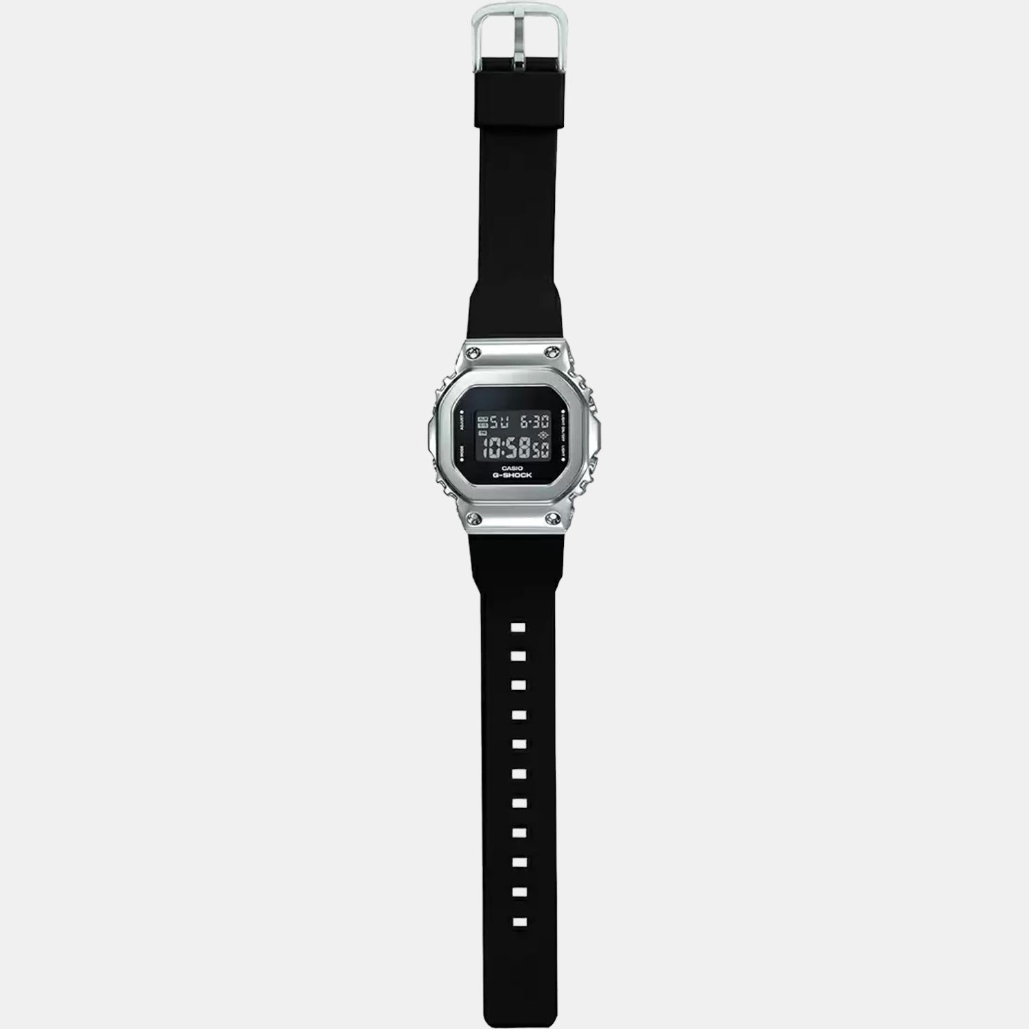 G-Shock Women Quartz Black Dial Digital Resin Watch G1068