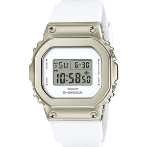 Casio G-Shock GM-S5600 Series White Dial Men 38.4mm G1069 GM-S5600G-7