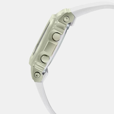 G-Shock Women Quartz White Dial Digital Resin Watch G1069
