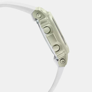 G-Shock Women Quartz White Dial Digital Resin Watch G1069