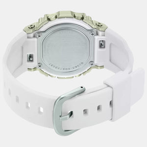 G-Shock Women Quartz White Dial Digital Resin Watch G1069