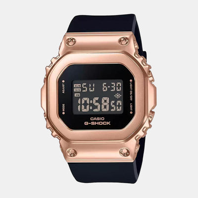 G-Shock Women Quartz Black Dial Digital Resin Watch G1070