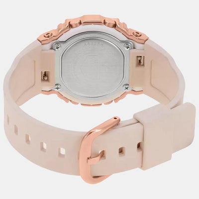 G-Shock Women Quartz White Dial Digital Resin Watch G1071