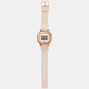 G-Shock Women Quartz White Dial Digital Resin Watch G1071