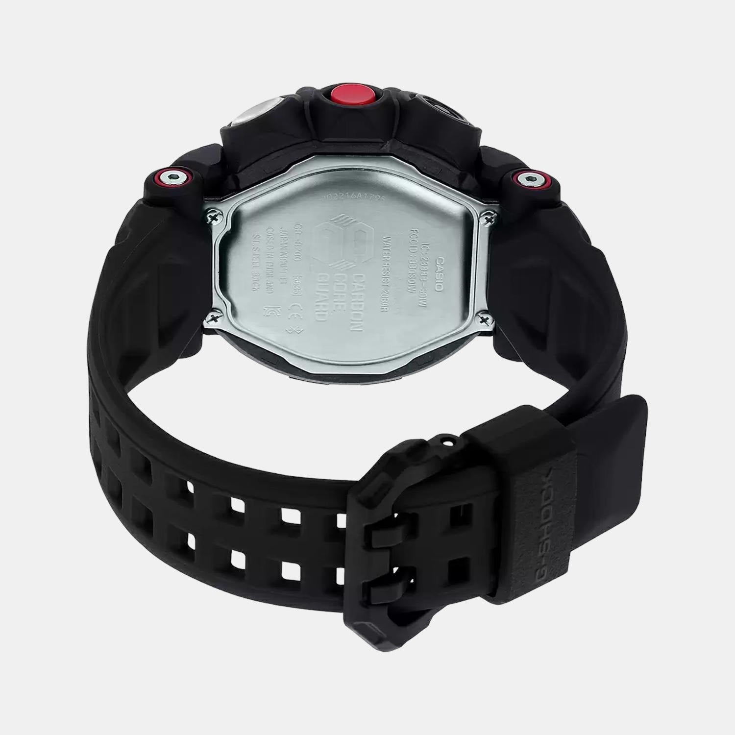 G-Shock Men Quartz Black Dial Analog-Digital Resin Watch G1072
