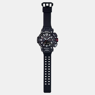 G-Shock Men Quartz Black Dial Analog-Digital Resin Watch G1072