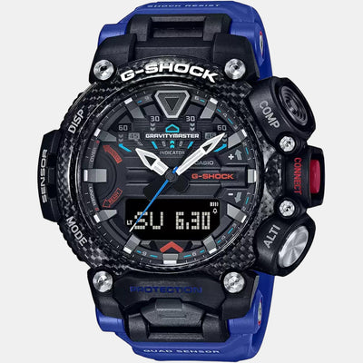 G-Shock Men Quartz Black Dial Analog-Digital Resin Watch G1073