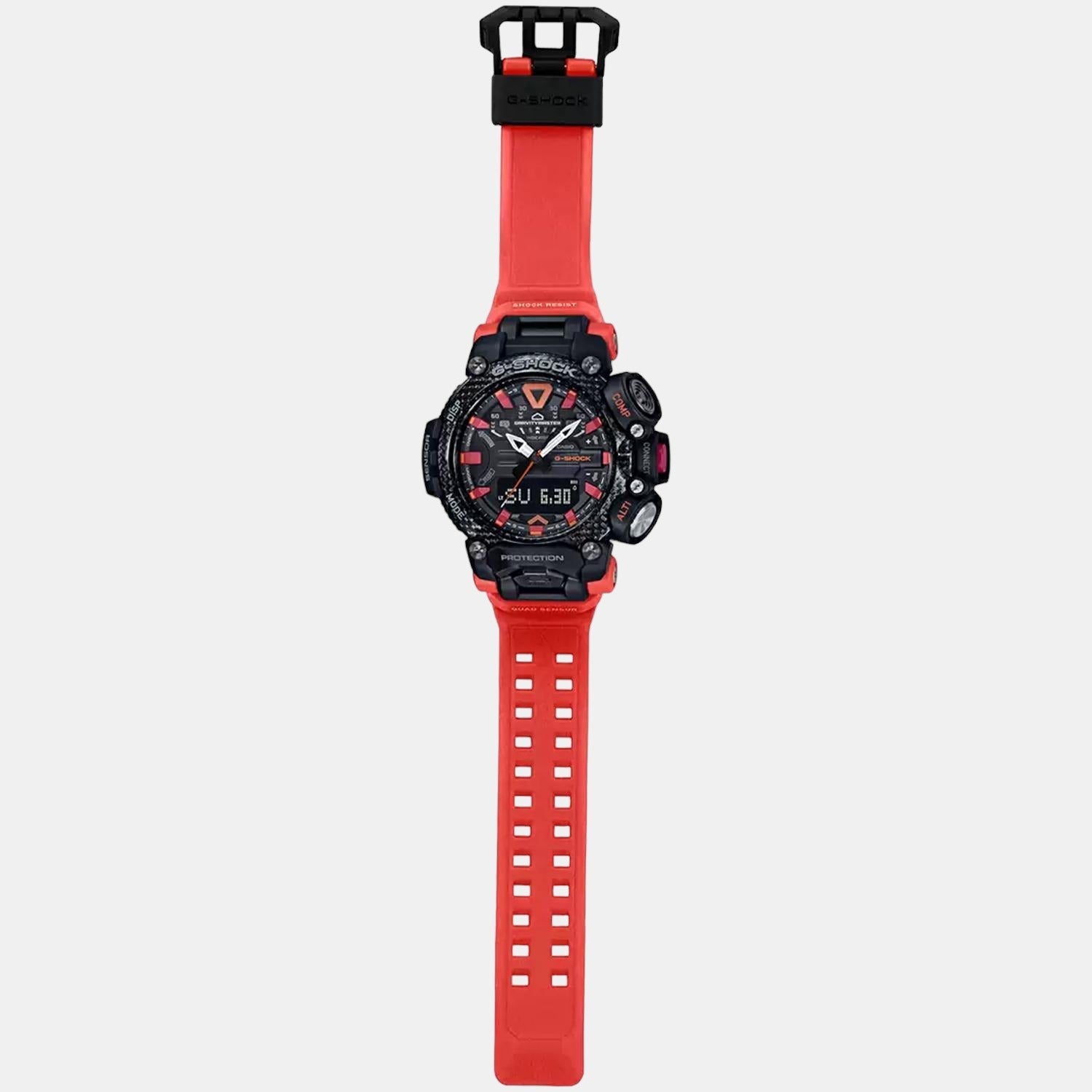 G-Shock Men Quartz Black Dial Analog-Digital Resin Watch G1074